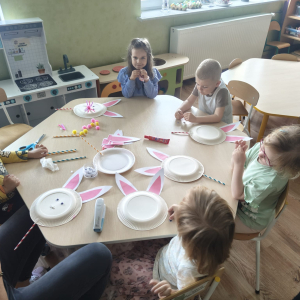 "Jeżykowy wielkanocny zajączek"  23.04.2025 r. 