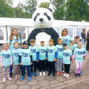 z pandą 