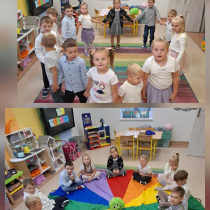 Wspólne zabawy Zajączków