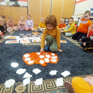 figury geometryczne z dyni 