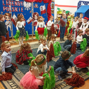 przedstawienie "Niedźwiadków" 