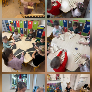 Drewniane choinki w wykonaniu Zajączków