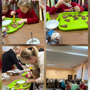 Wspólne dekorowanie pierników