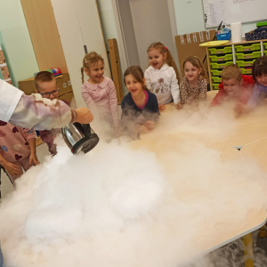 wielkie wow z suchym lodem 