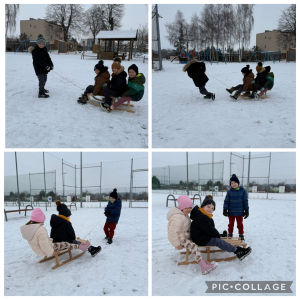 Grupa Wiewiórek spędza czas na świeżym powietrzu 