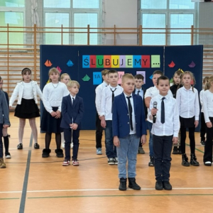 Pasowanie klas pierwszych Autor; B. Kowalska 