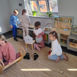 Zabawy dowolne w części rekreacyjnej