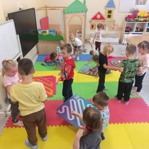 Uczymy się współpracy i cierpliwości.