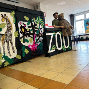 Miś w zoo 