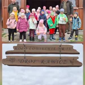 Grupa Zajączki i Niedźwiadki z wizytą w lesie