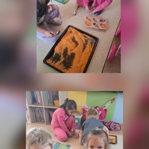 Zabawy z ryżem